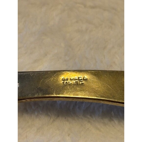 Mexico Alpaca Silver Abelone and Mother of Pearl Inlay Serving Spoon & Fork Set - Picture 4 of 5